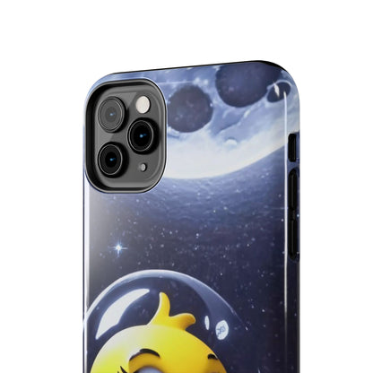 Lunar Space Duck Adventure Tough Phone Case