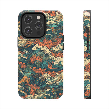 Vibrant Waves - Wave of Colors - Tough Phone Case