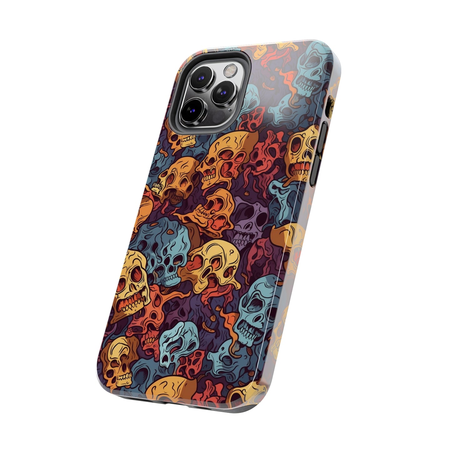 Skeletal Flow - Deathly Protection - Tough Phone Case