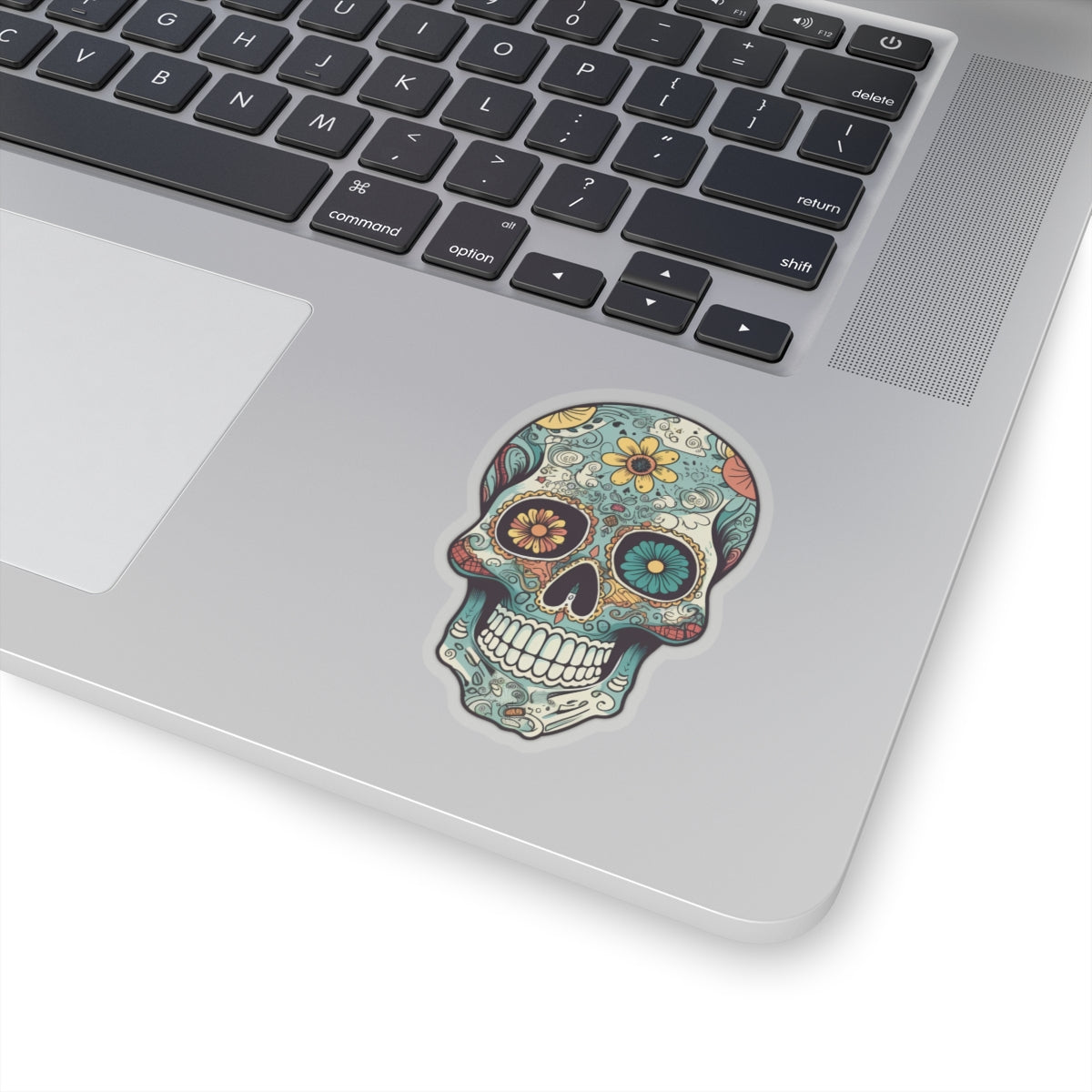 Colorful Sugar Skull Sticker