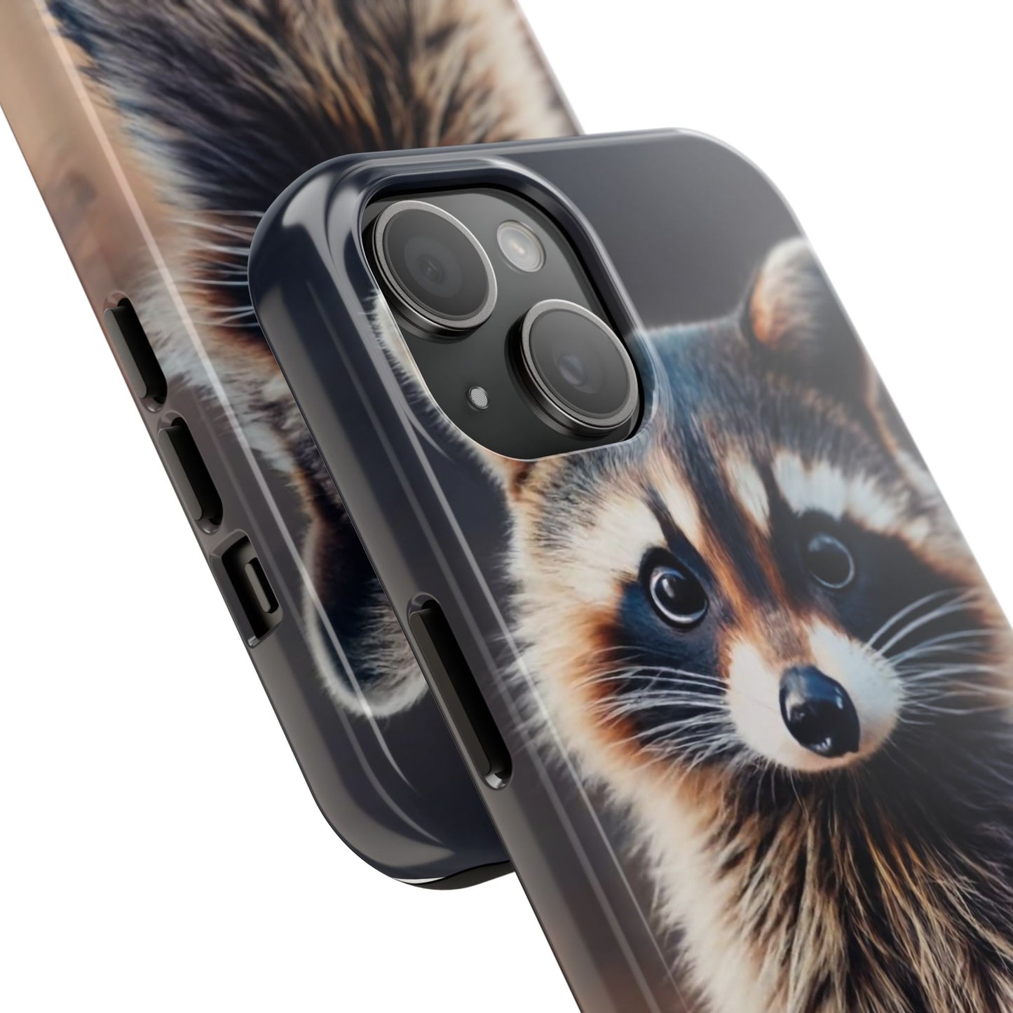 Abstract Raccoon Charm Tough Phone Case