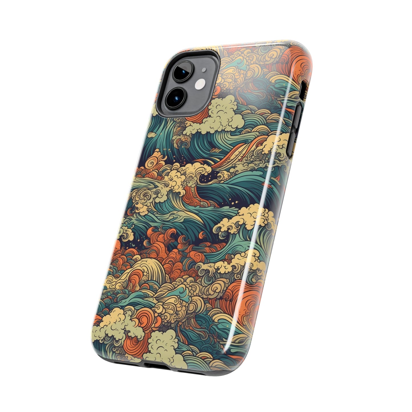 Colorburst Coast - Wave of Colors - Tough Phone Case