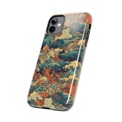 Colorburst Coast - Wave of Colors - Tough Phone Case