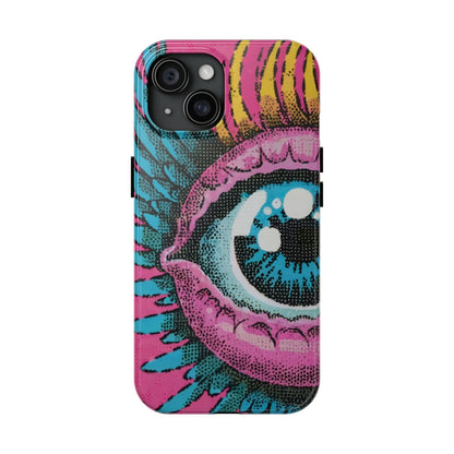 Blue Wing Vision Tough iPhone Case