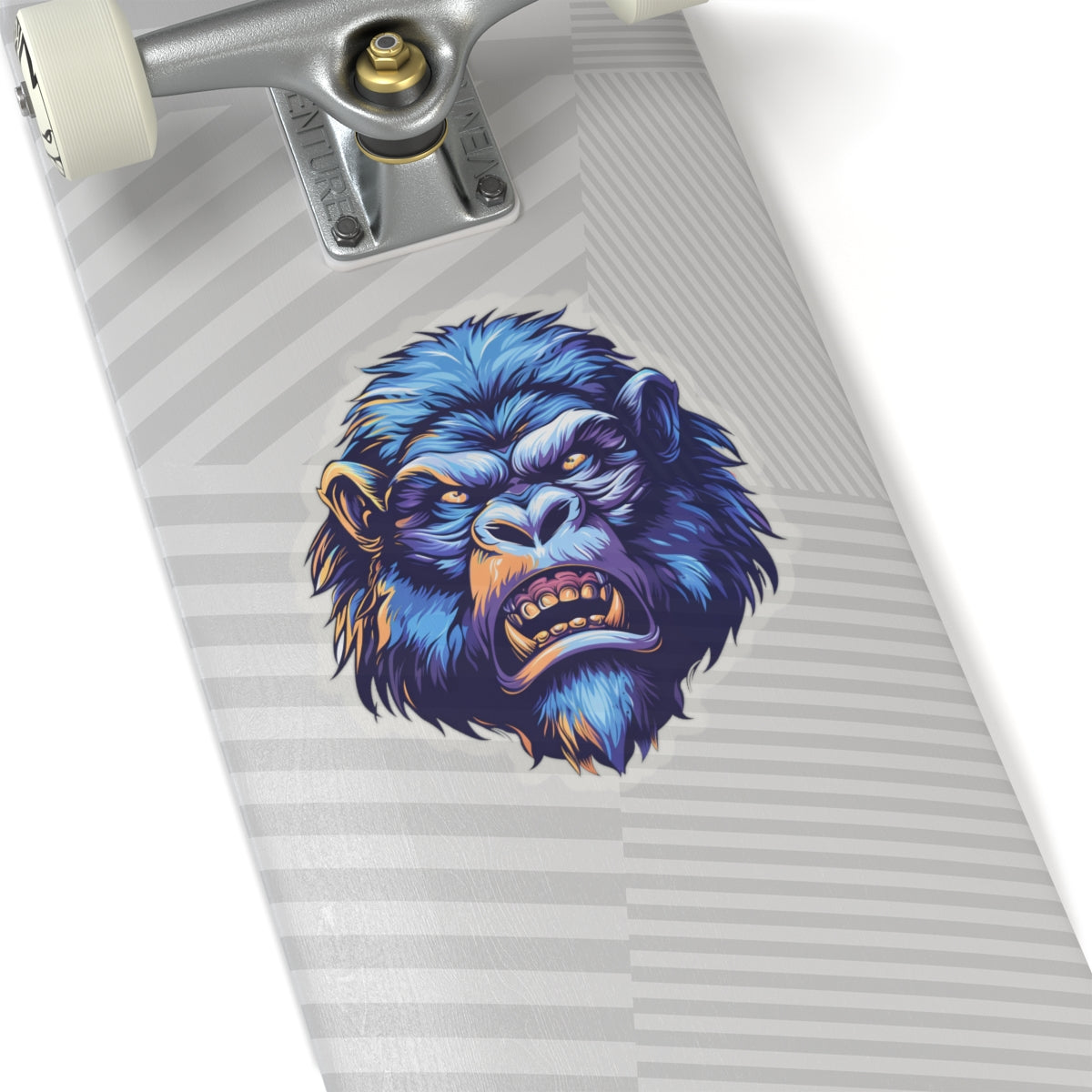 Blue Fury Yeti Vinyl Sticker