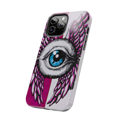 Dual-Tone Winged Eye iPhone Case