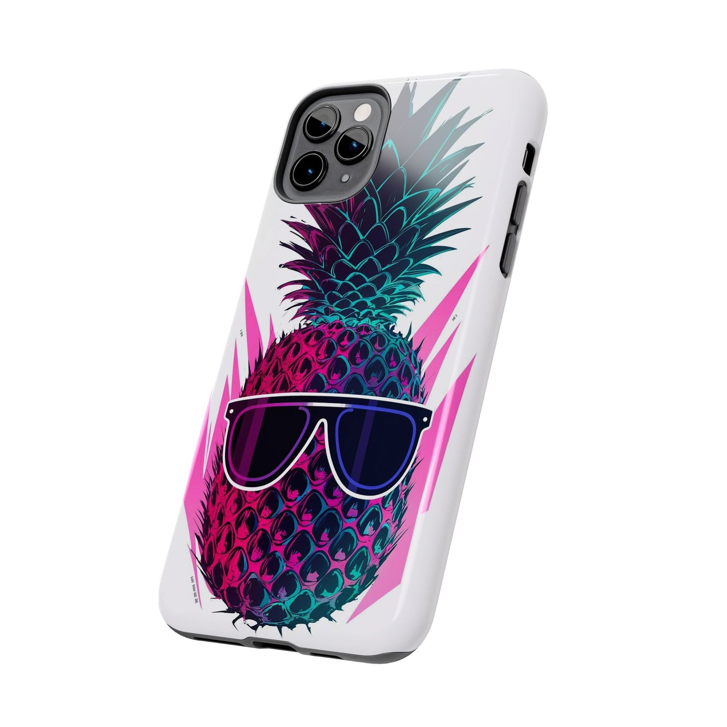 Sunglass Clad Pineapple Funk Tough Phone Case