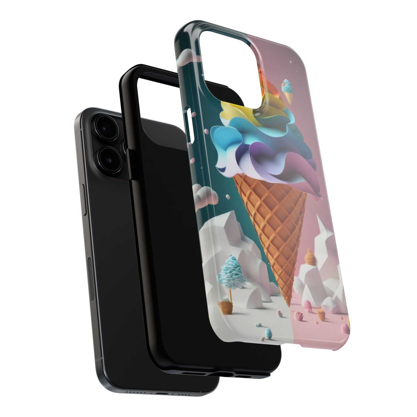 Swirling Scoops Defender Case