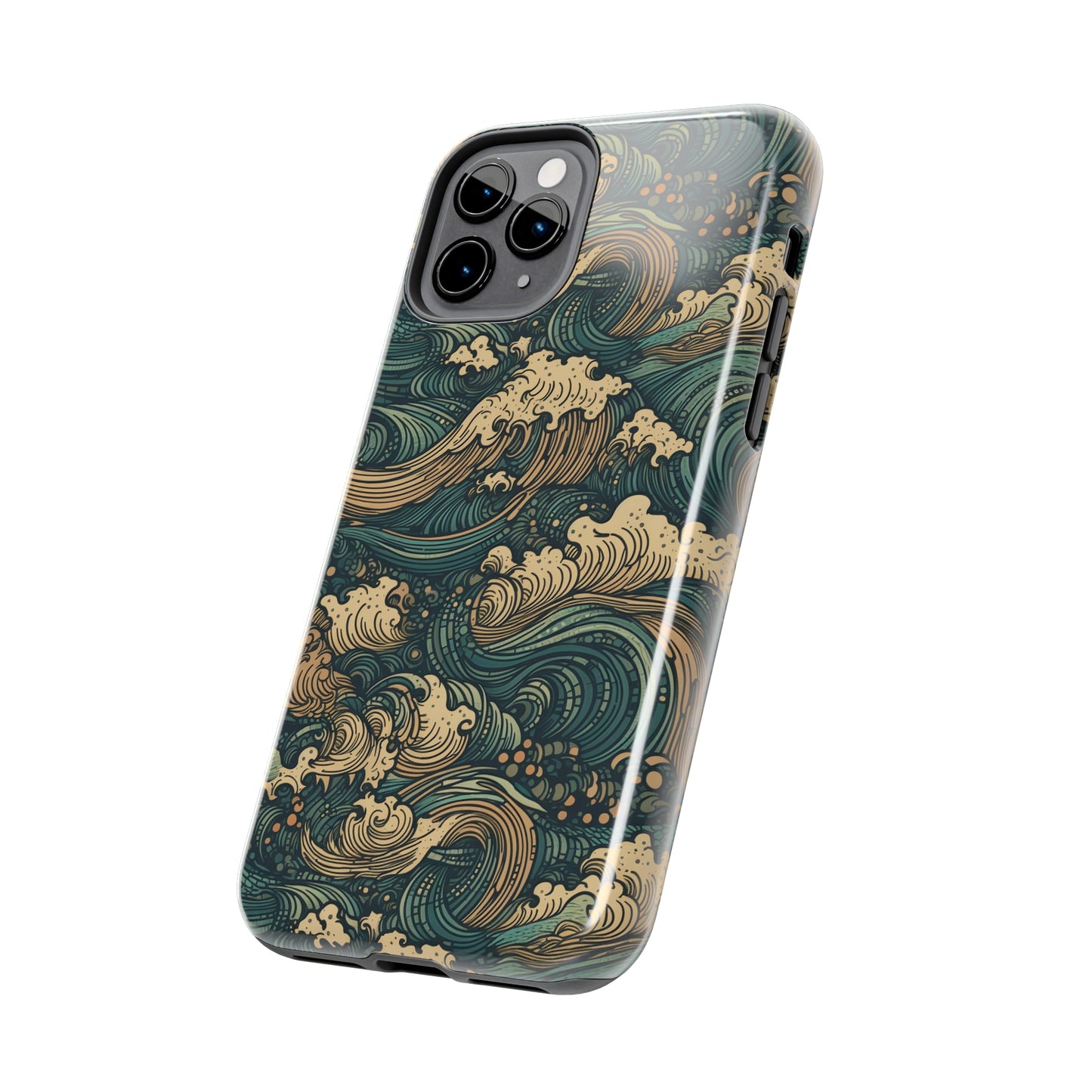 Creamy Swells - Wave of Colors - Tough Phone Case