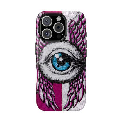 Dual-Tone Winged Eye iPhone Case