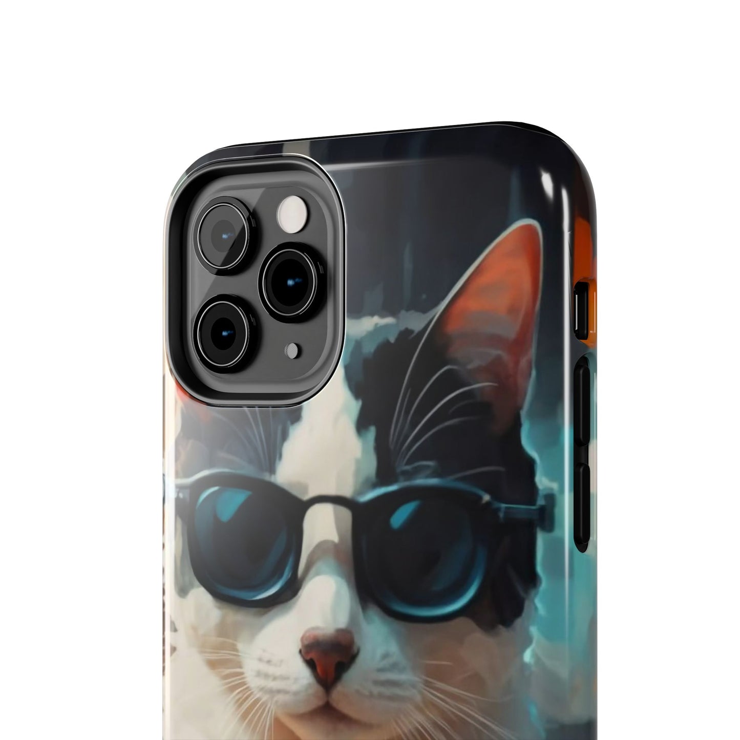 CoolCat Dinner Date Tough Phone Case