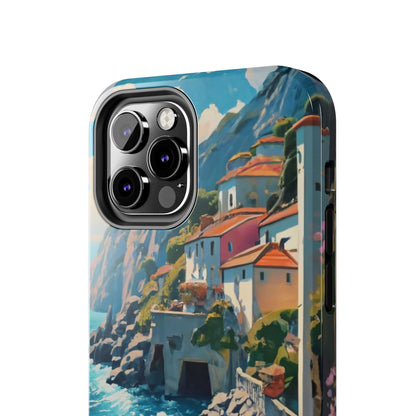 Coastal Dreamscape Boat Tough Phone Case