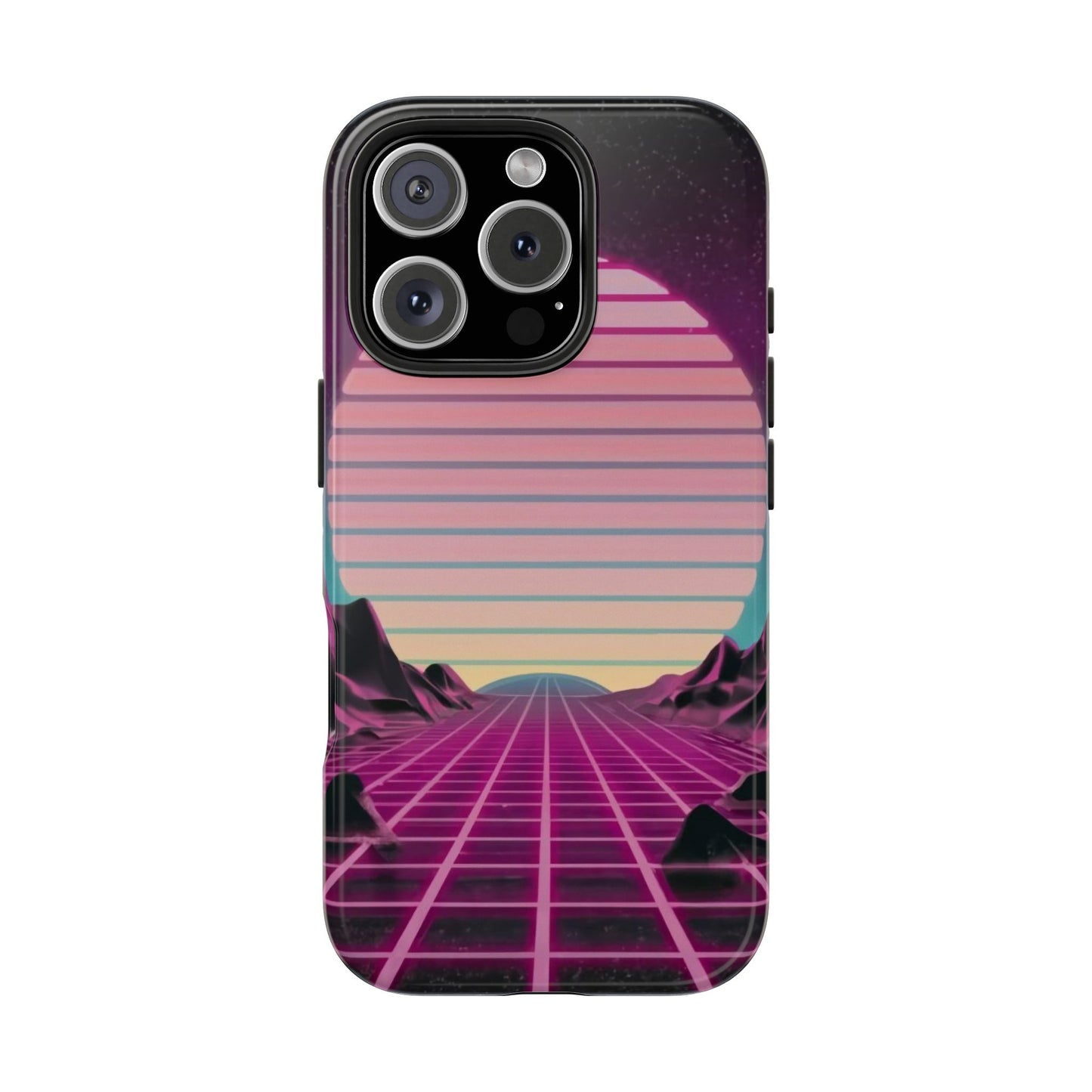 Neon Horizon Defender GridCase