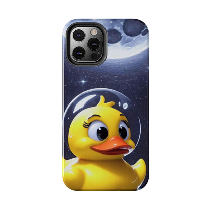 Lunar Space Duck Adventure Tough Phone Case