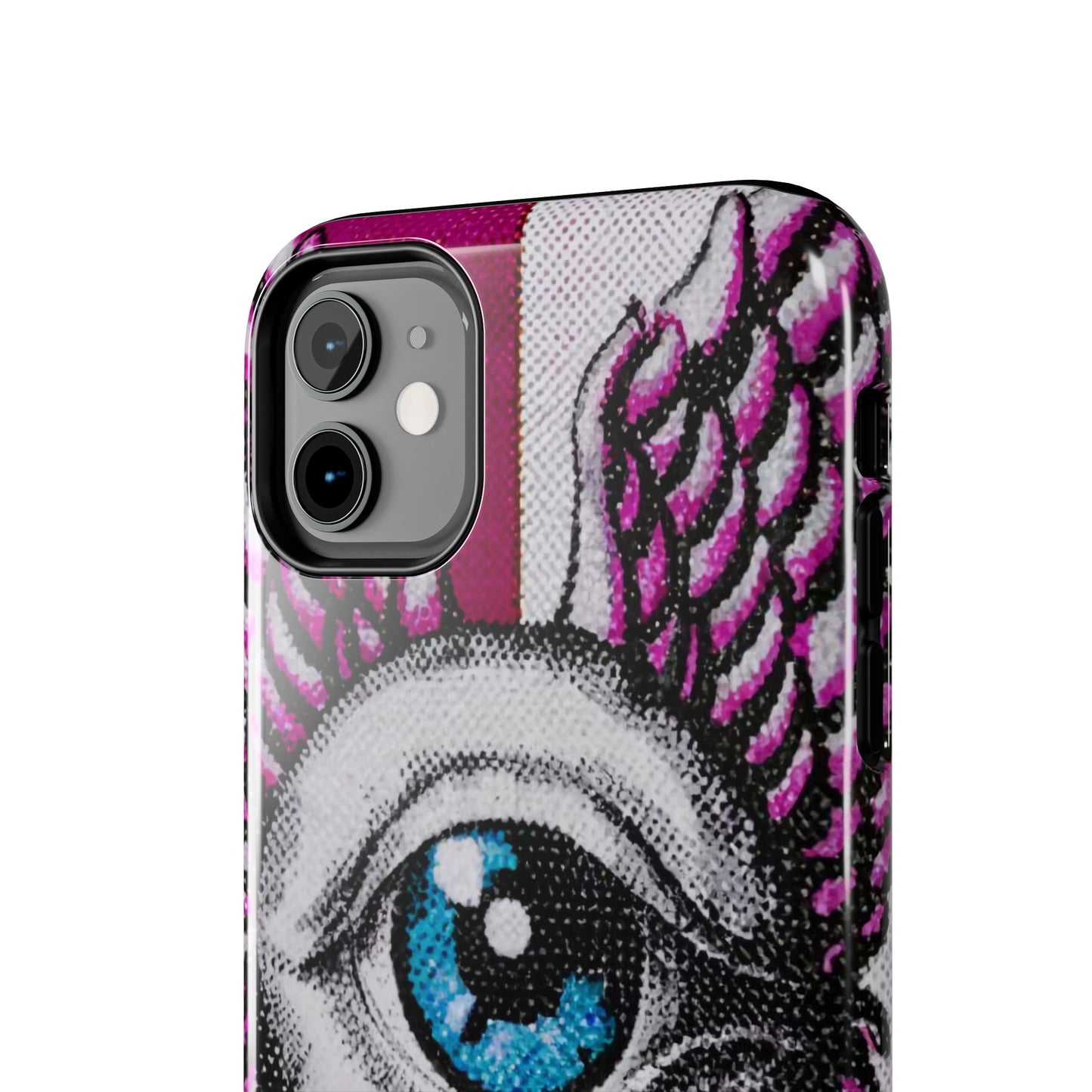 Dual-Tone Winged Eye iPhone Case