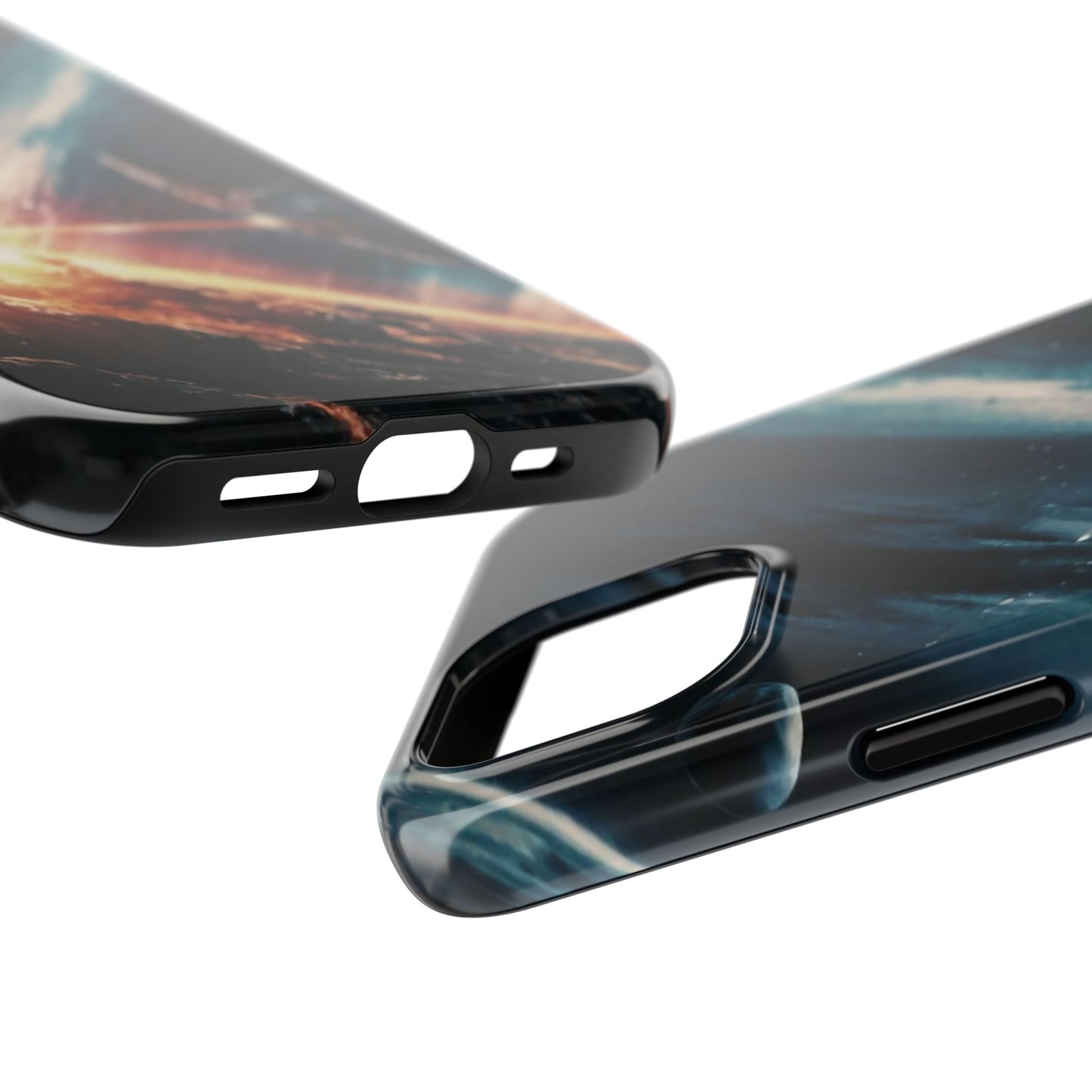 Celestial Voyage Space Scene Tough Phone Case