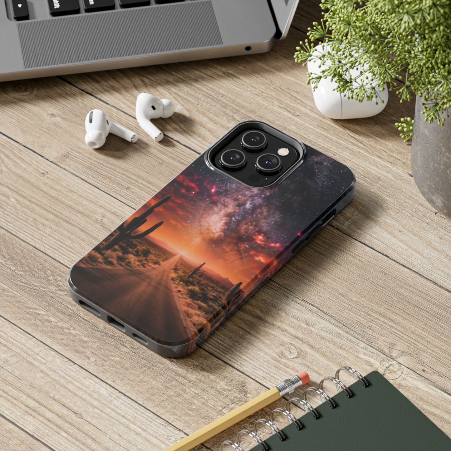 Desert Night Skyline Tough Phone Case