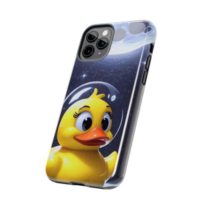 Lunar Space Duck Adventure Tough Phone Case