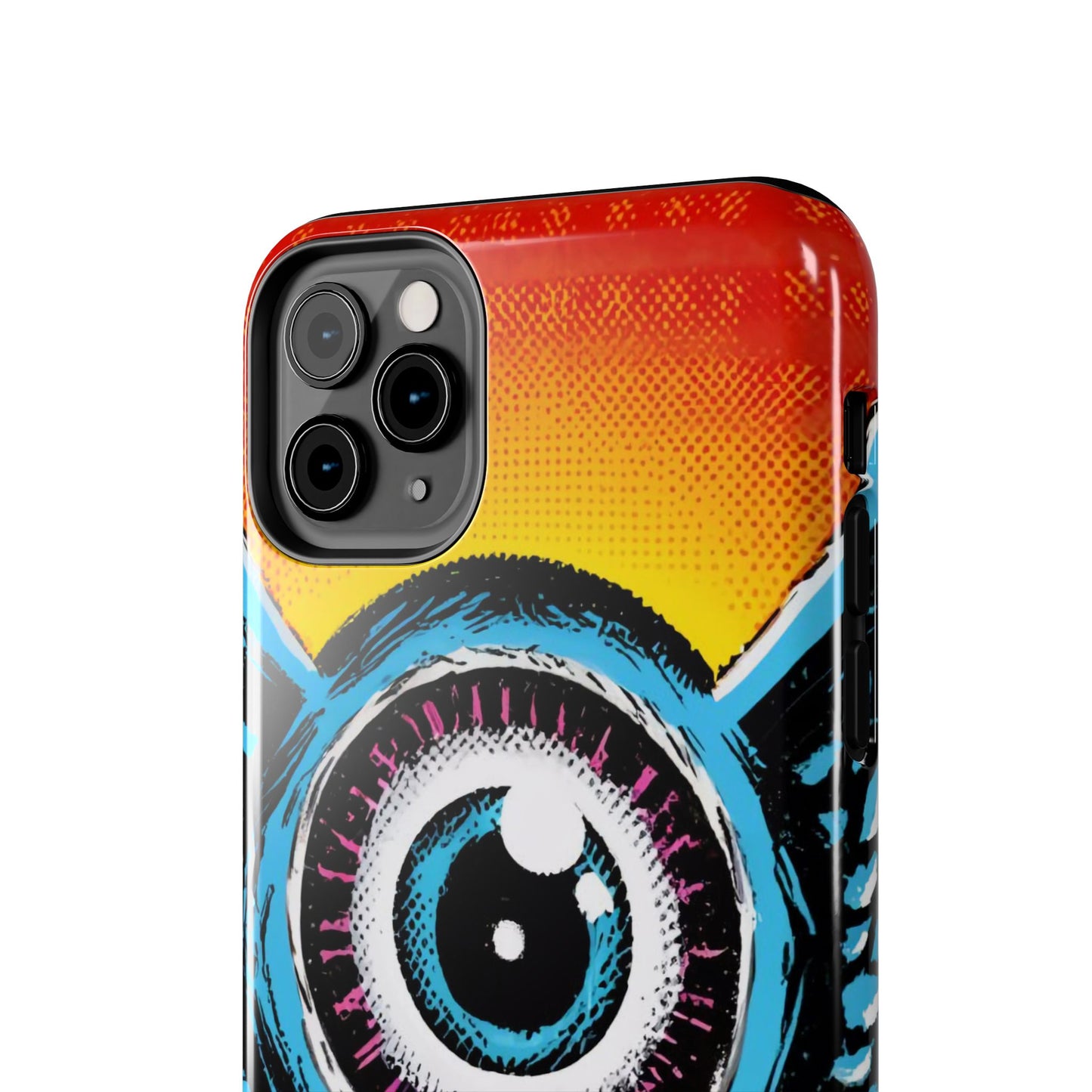 Bursting Vision Winged Eye iPhone Case