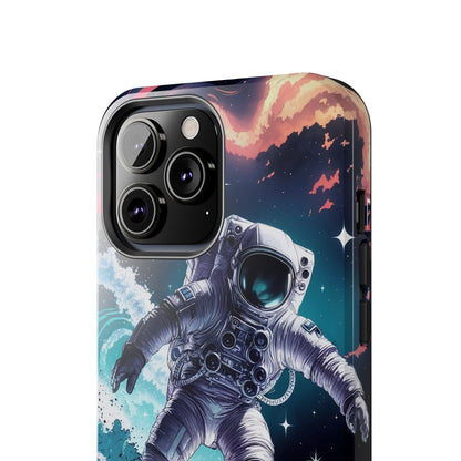 Space Surfer Astronaut Adventure Tough Phone Case