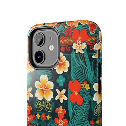 Hibiscus Haze - Hawaiian Tough Phone Case