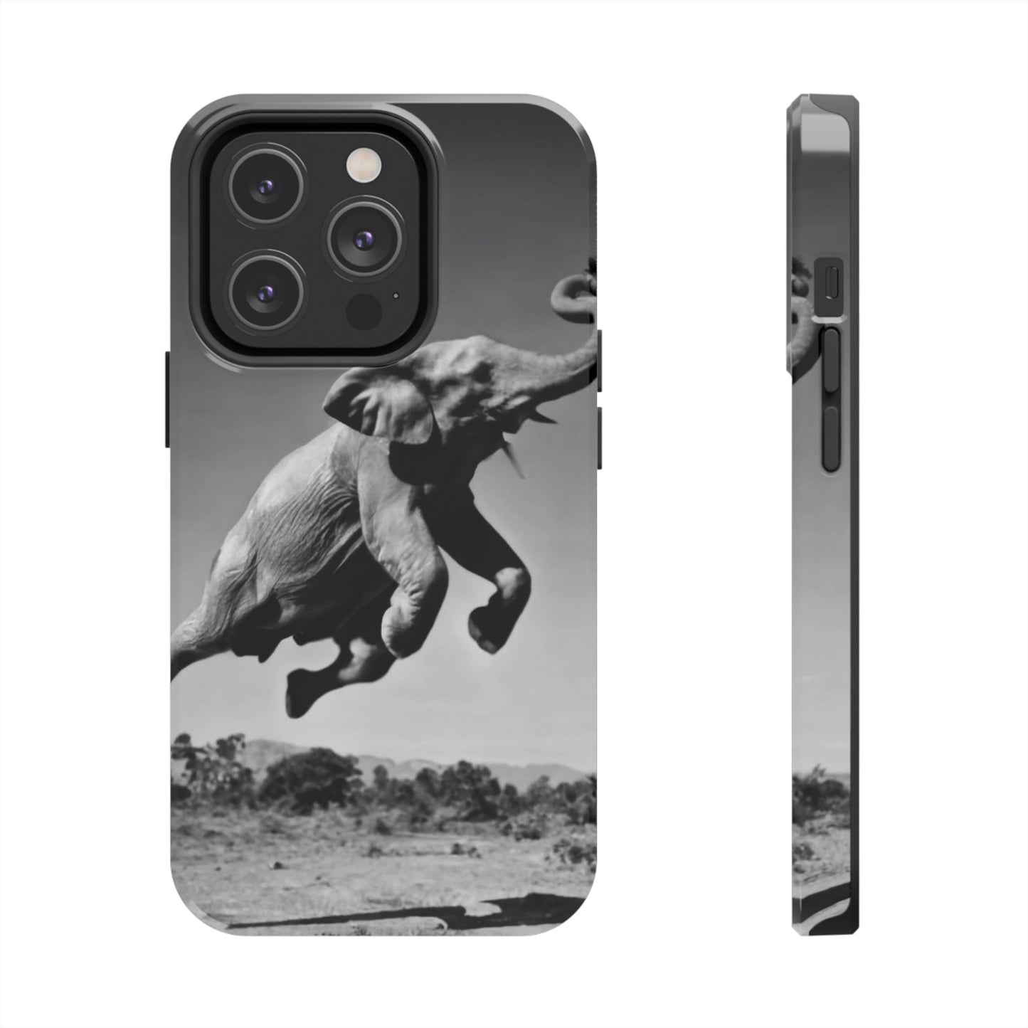 Majestic Elephant Leap Tough Phone Case