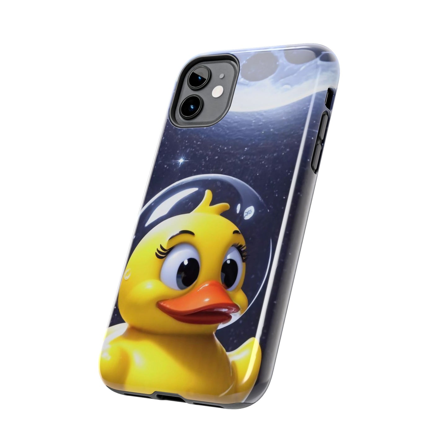 Lunar Space Duck Adventure Tough Phone Case