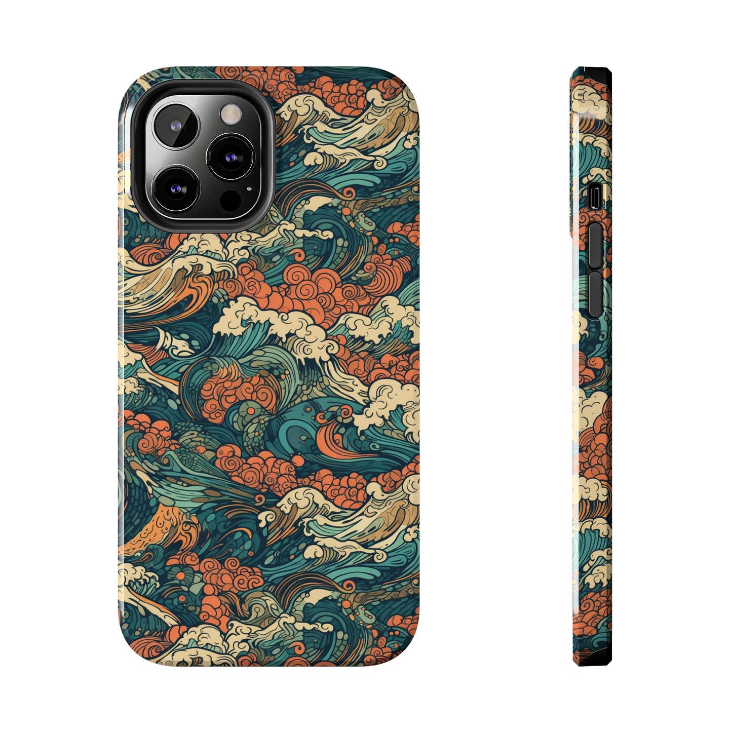 Vibrant Waves - Wave of Colors - Tough Phone Case