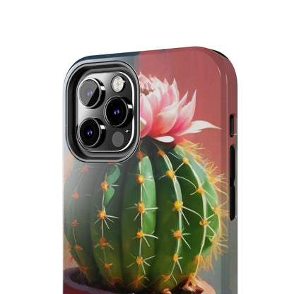 DesertBloom Terracotta Cactus Tough Phone Case