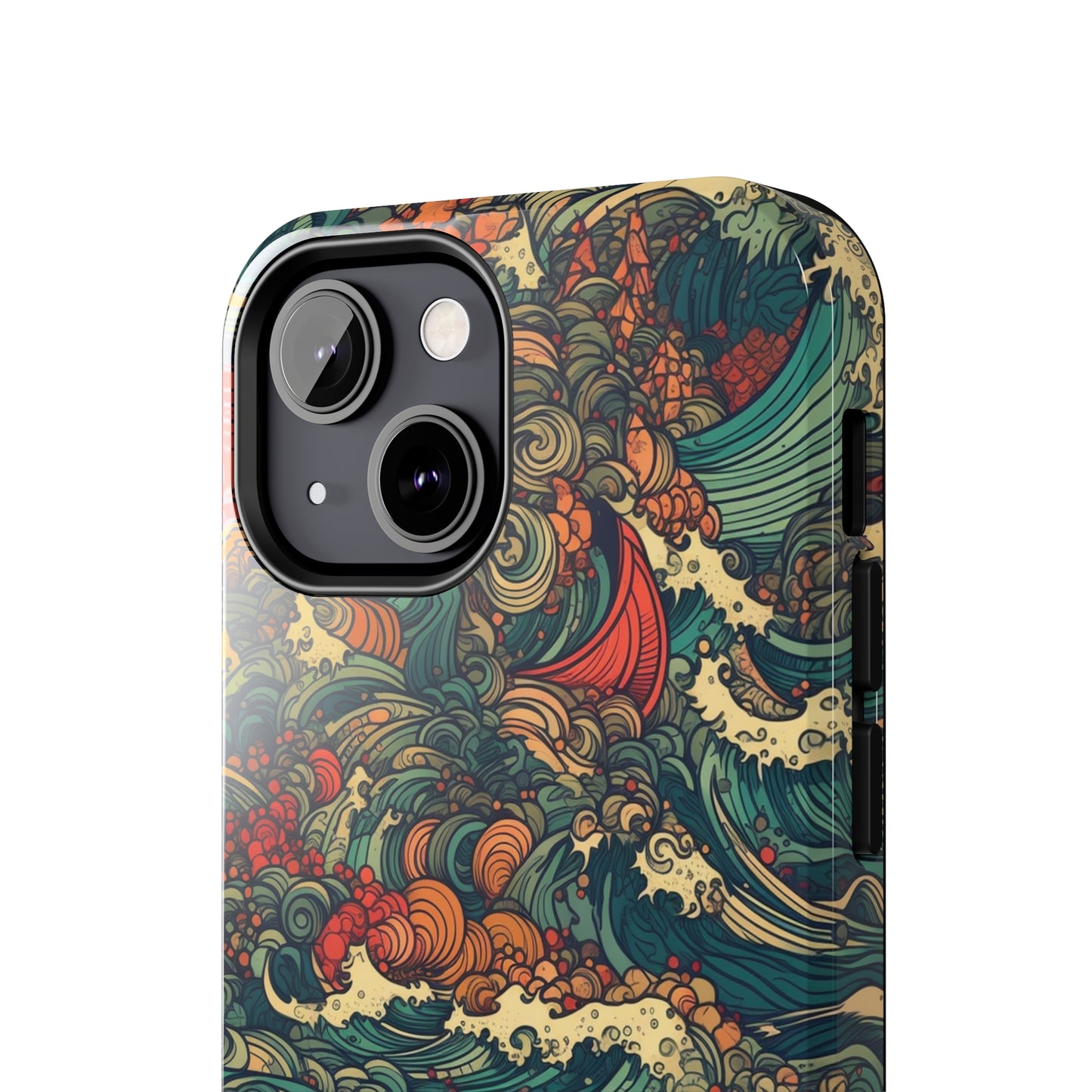 Electric Ocean - Wave of Colors - Tough Phone Cases