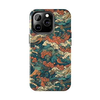 Vibrant Waves - Wave of Colors - Tough Phone Case