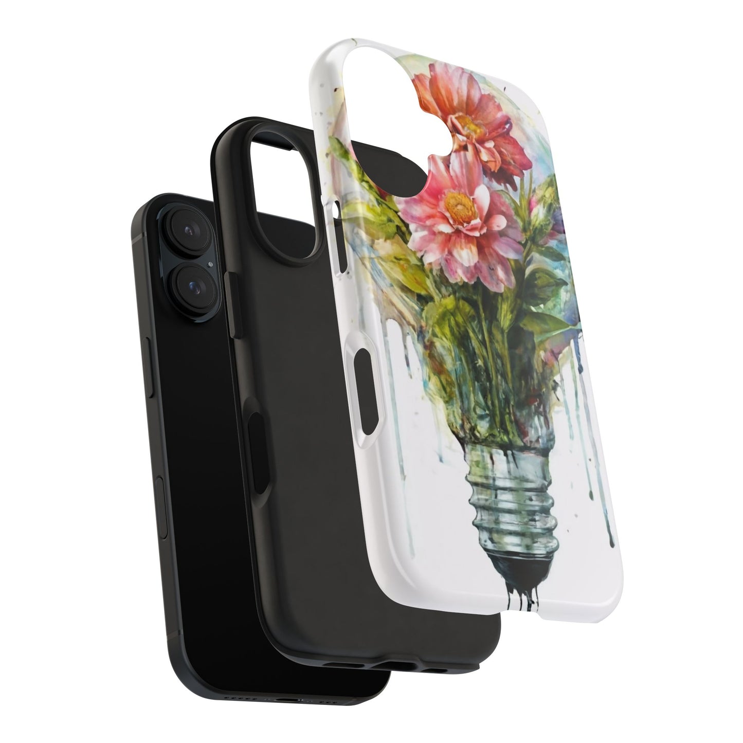 Floral Glow Defender Case