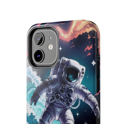 Space Surfer Astronaut Adventure Tough Phone Case