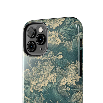 Tranquil Tides - Wave of Colors - Tough Phone Case