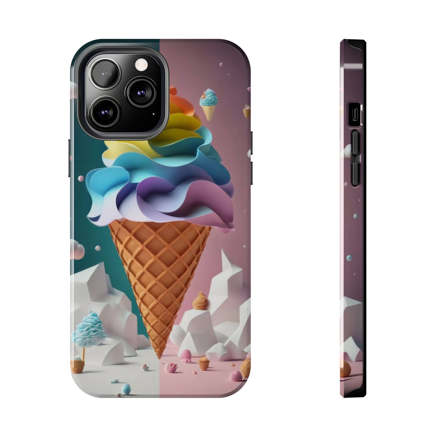 Swirling Scoops Defender Case