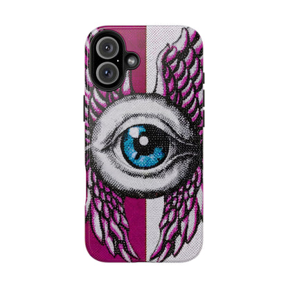 Dual-Tone Winged Eye iPhone Case