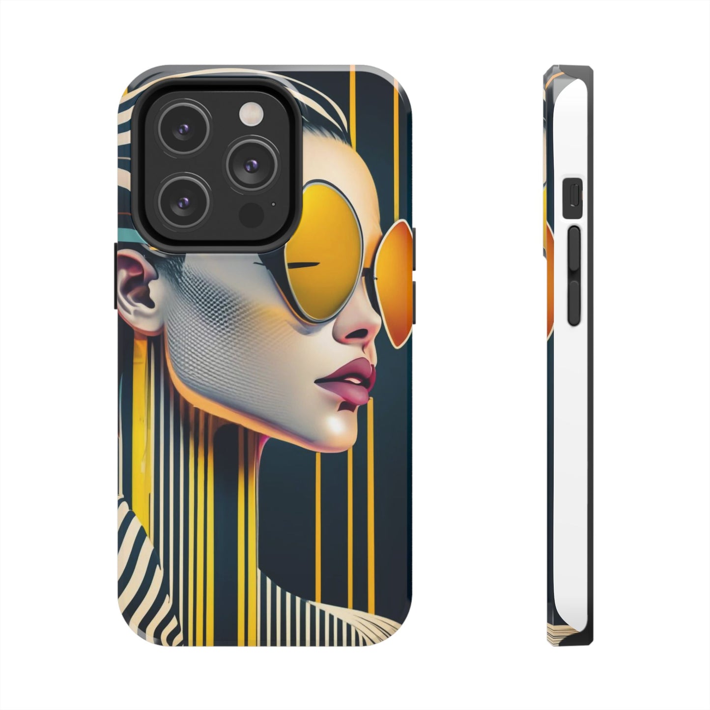 Shinkawa-Inspired Sunglasses Woman Tough Phone Case