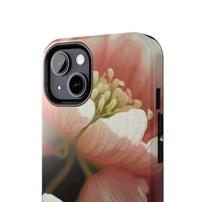 Pink Petal Watercolor Bloom Tough Phone Case