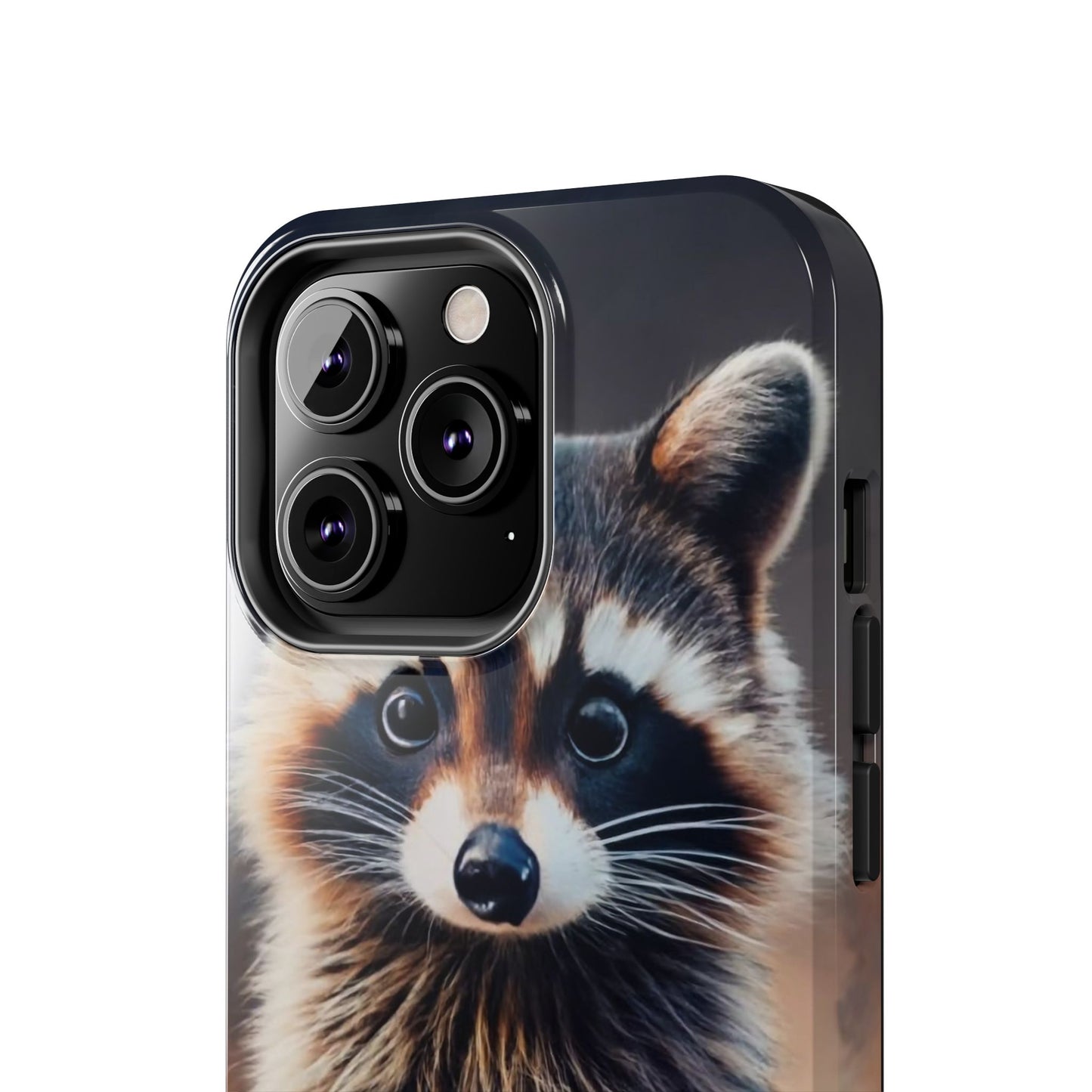 Abstract Raccoon Charm Tough Phone Case