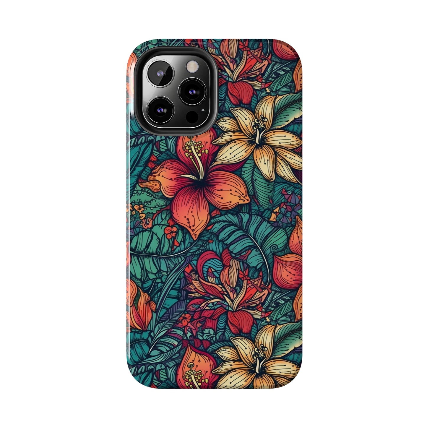 Exotic Explosion - Hawaiian Tough Phone Case