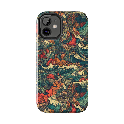 Electric Ocean - Wave of Colors - Tough Phone Cases