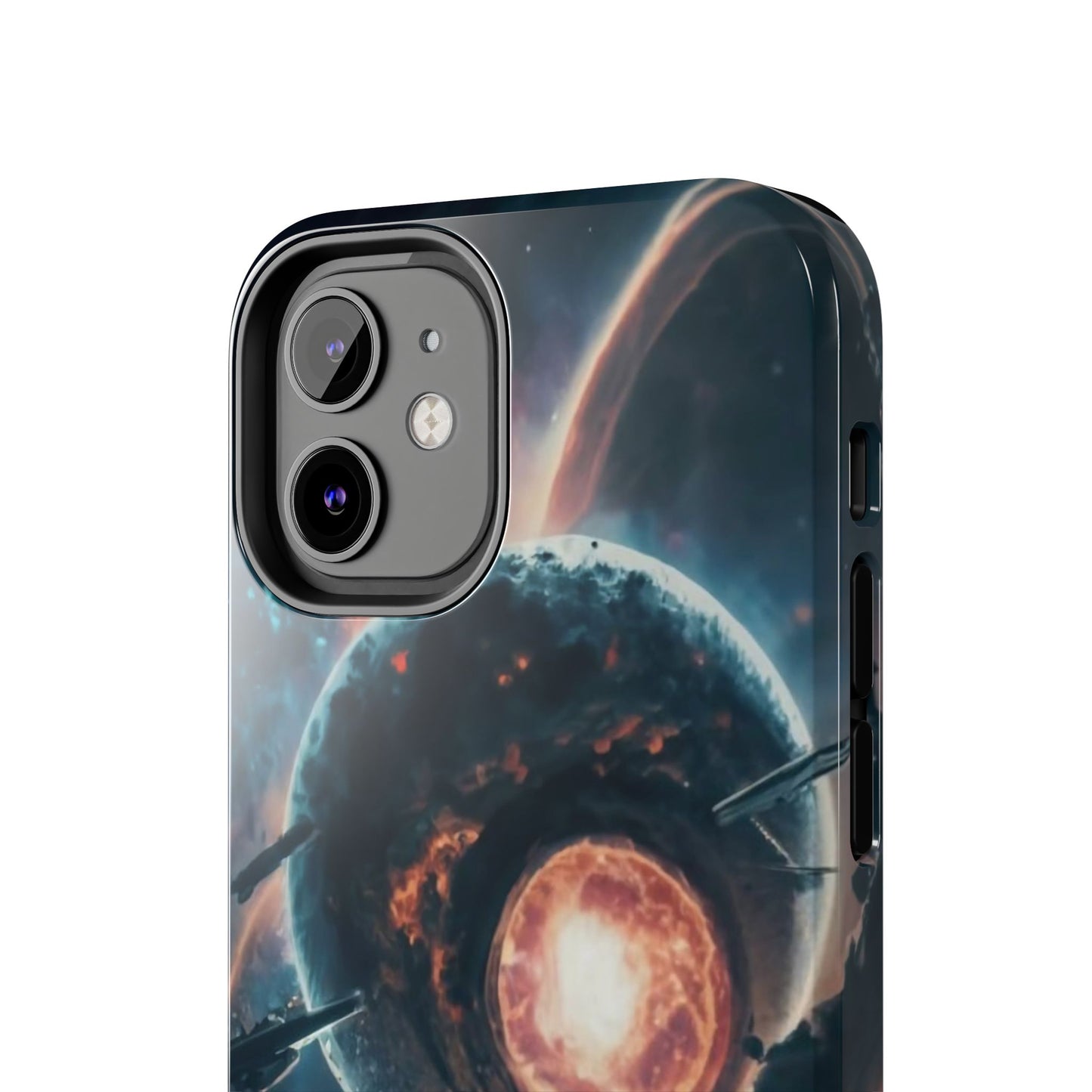 Cosmic Implosion Planet Tough Phone Case