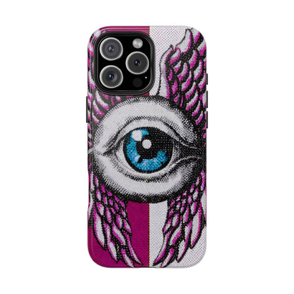 Dual-Tone Winged Eye iPhone Case