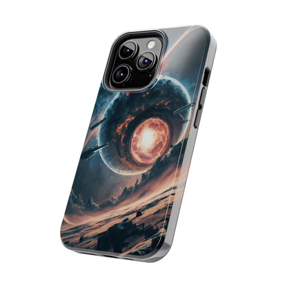 Cosmic Implosion Planet Tough Phone Case