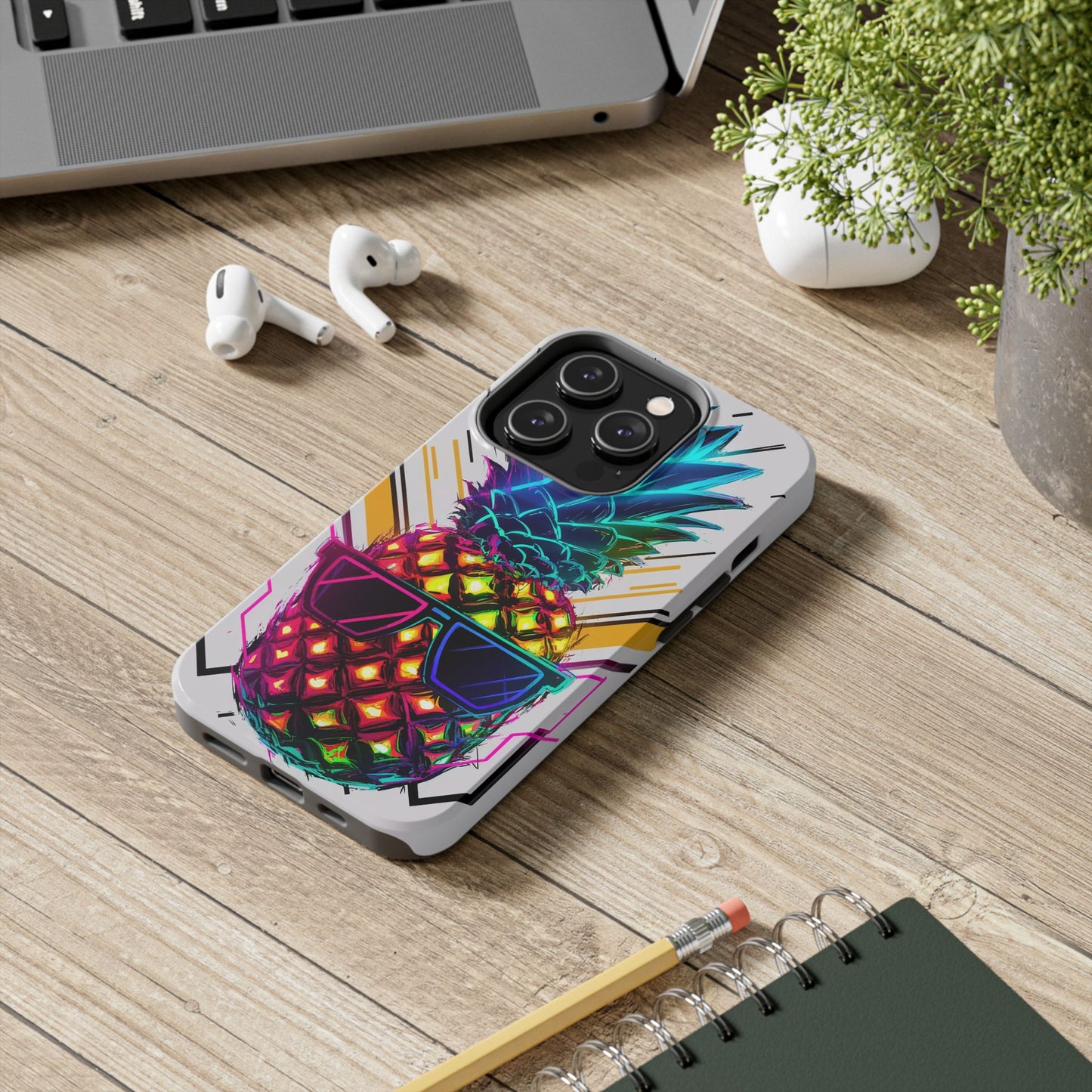 Funky Pineapple Shades Tough Phone Case