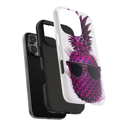 Pineapple Paradise Sunglasses Tough Phone Case