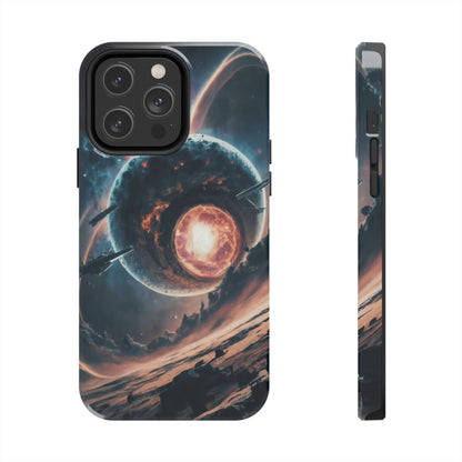 Cosmic Implosion Planet Tough Phone Case