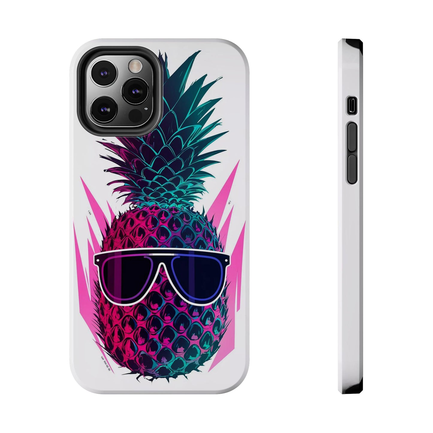 Sunglass Clad Pineapple Funk Tough Phone Case