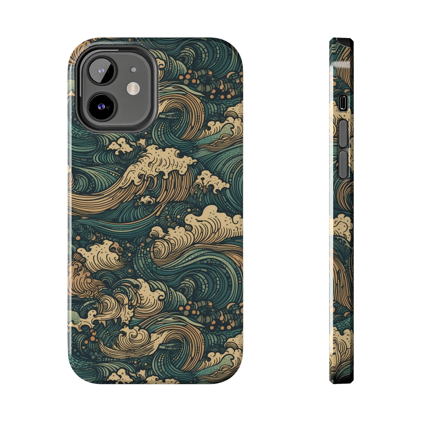 Creamy Swells - Wave of Colors - Tough Phone Case