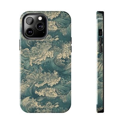 Tranquil Tides - Wave of Colors - Tough Phone Case